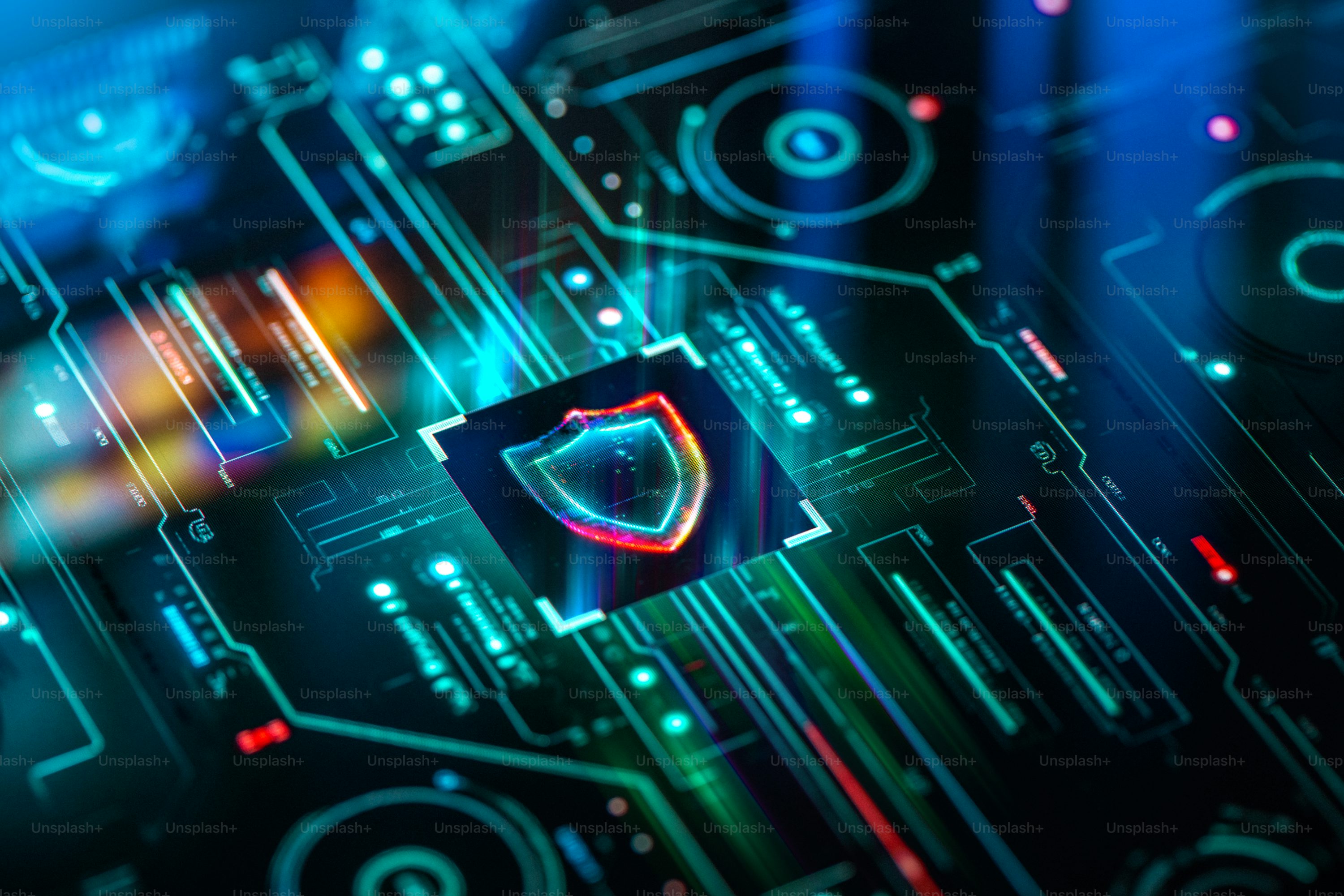 crypto privacy shield icon