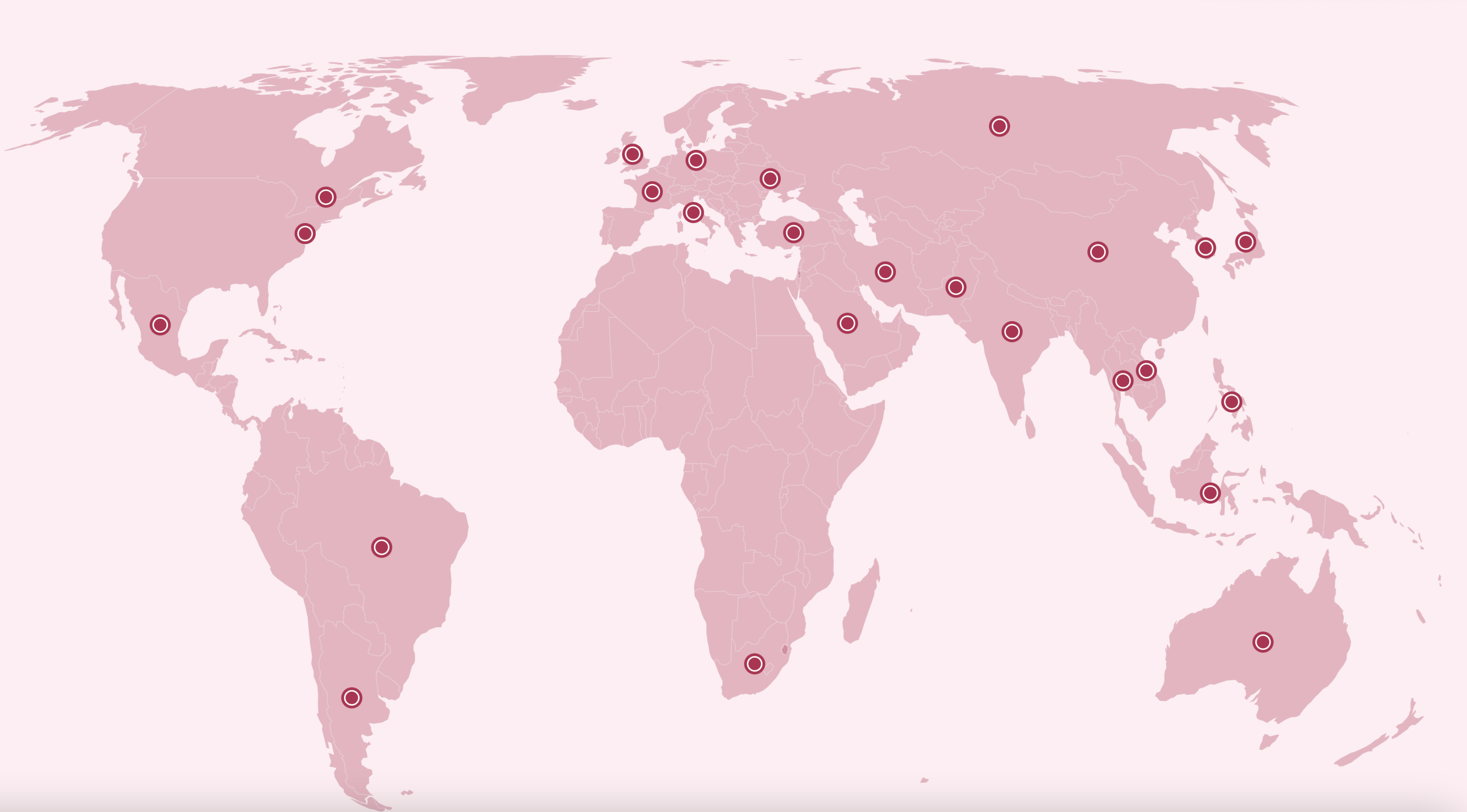 world map crypto card availability