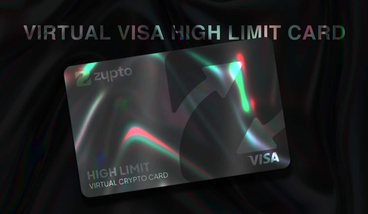 Zypto anonymous crypto virtual card