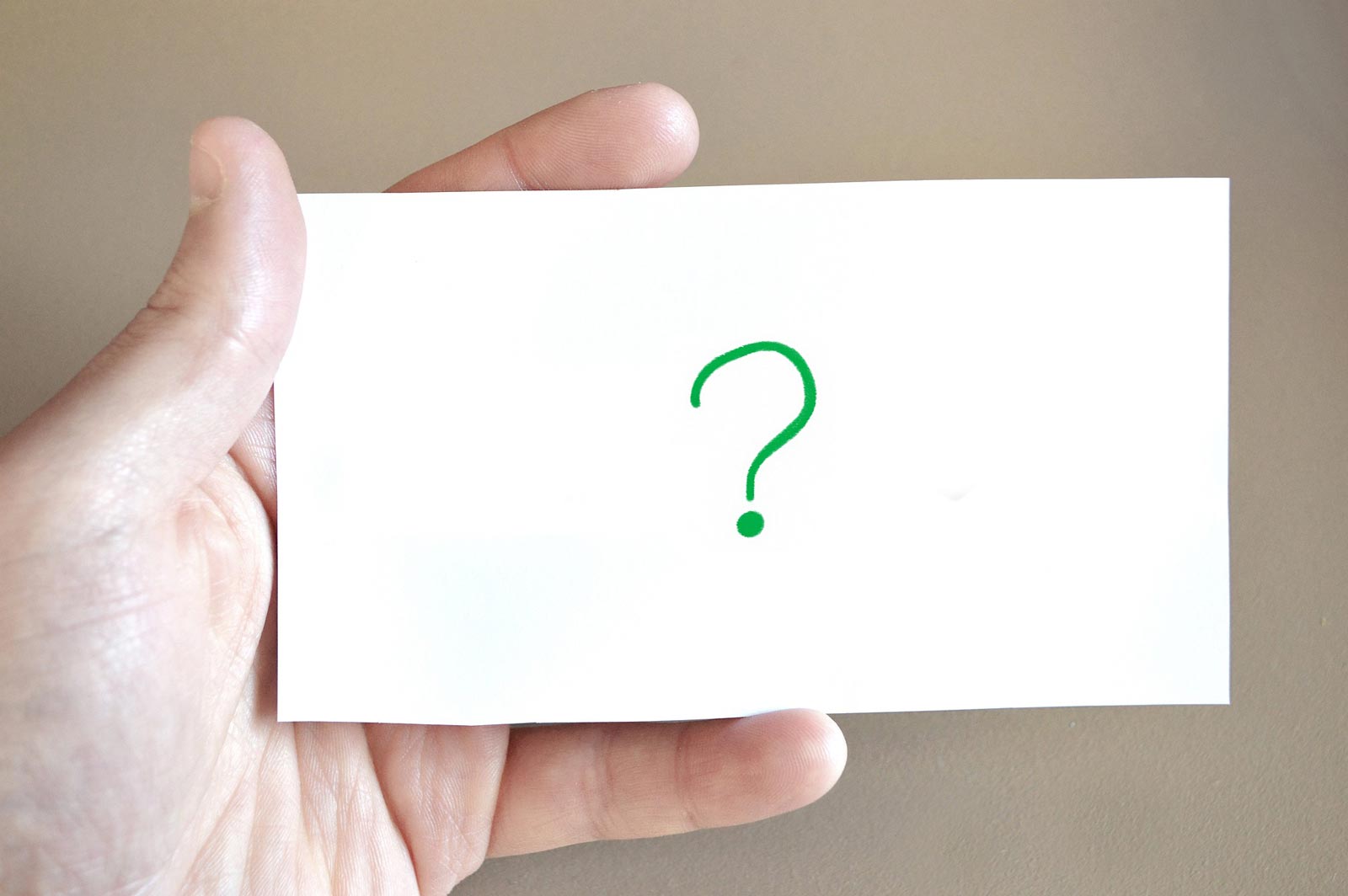 question mark spending limits
