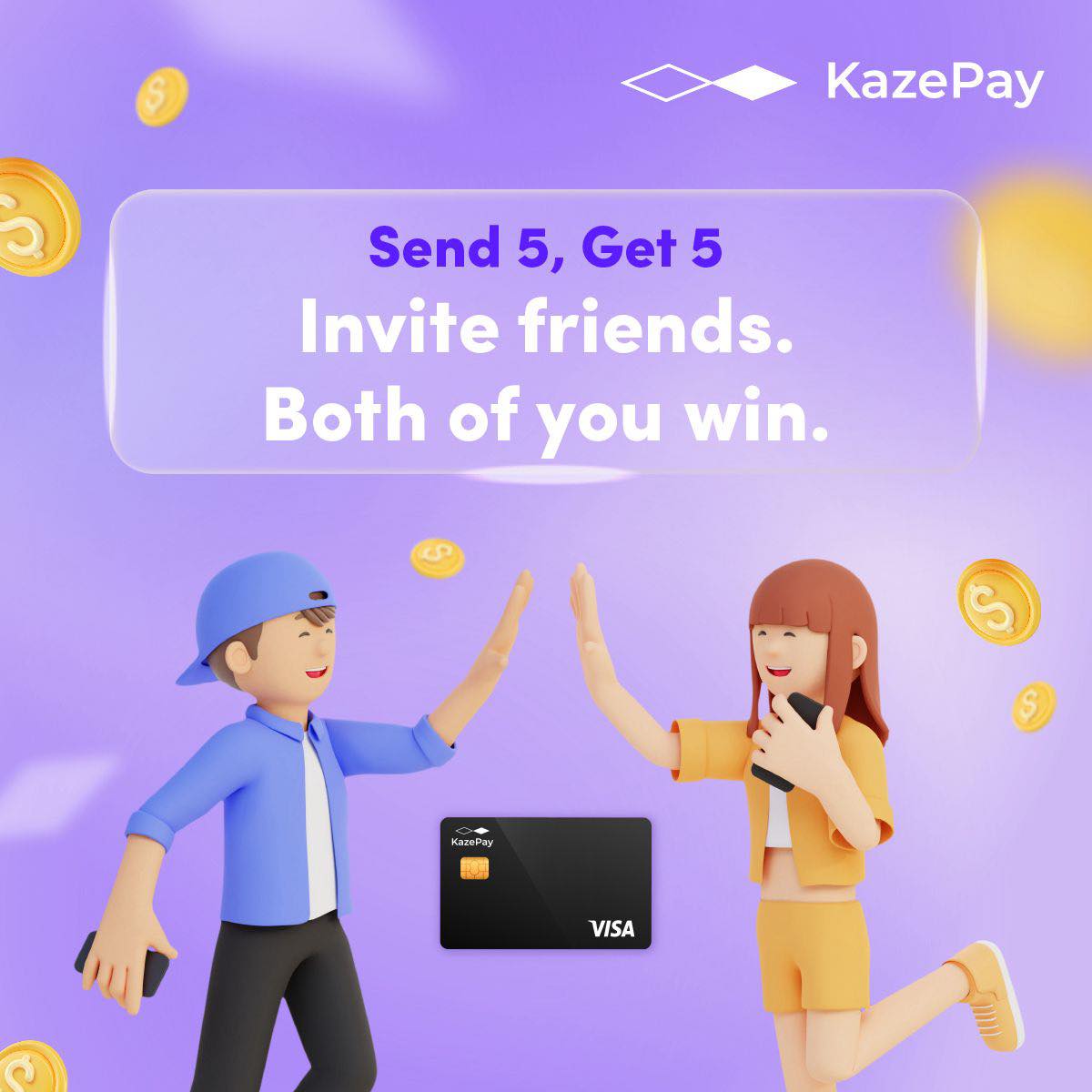 KazePay debit card